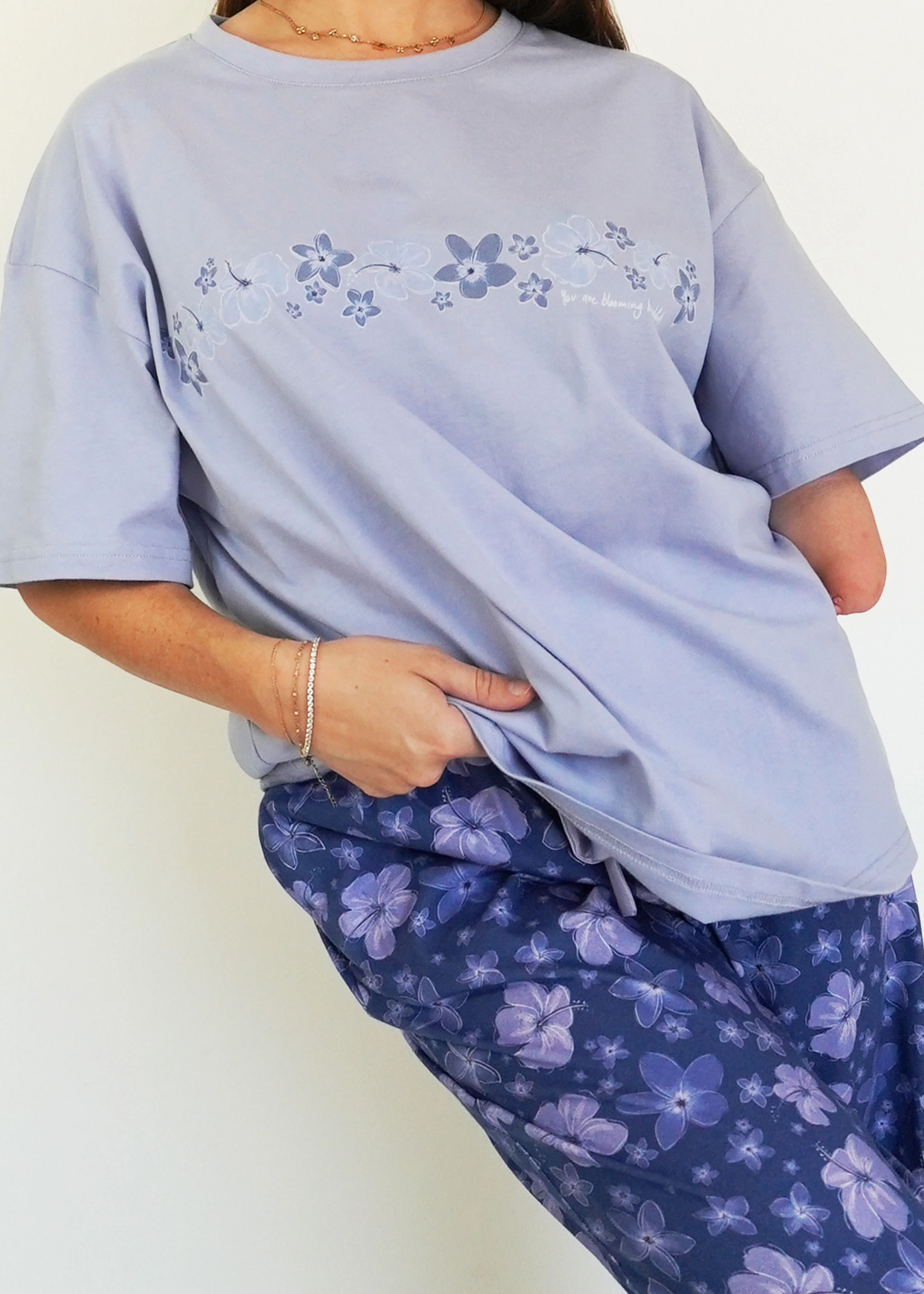 Bloom Babe T-Shirt & Long Pants PJ Set - Image 6