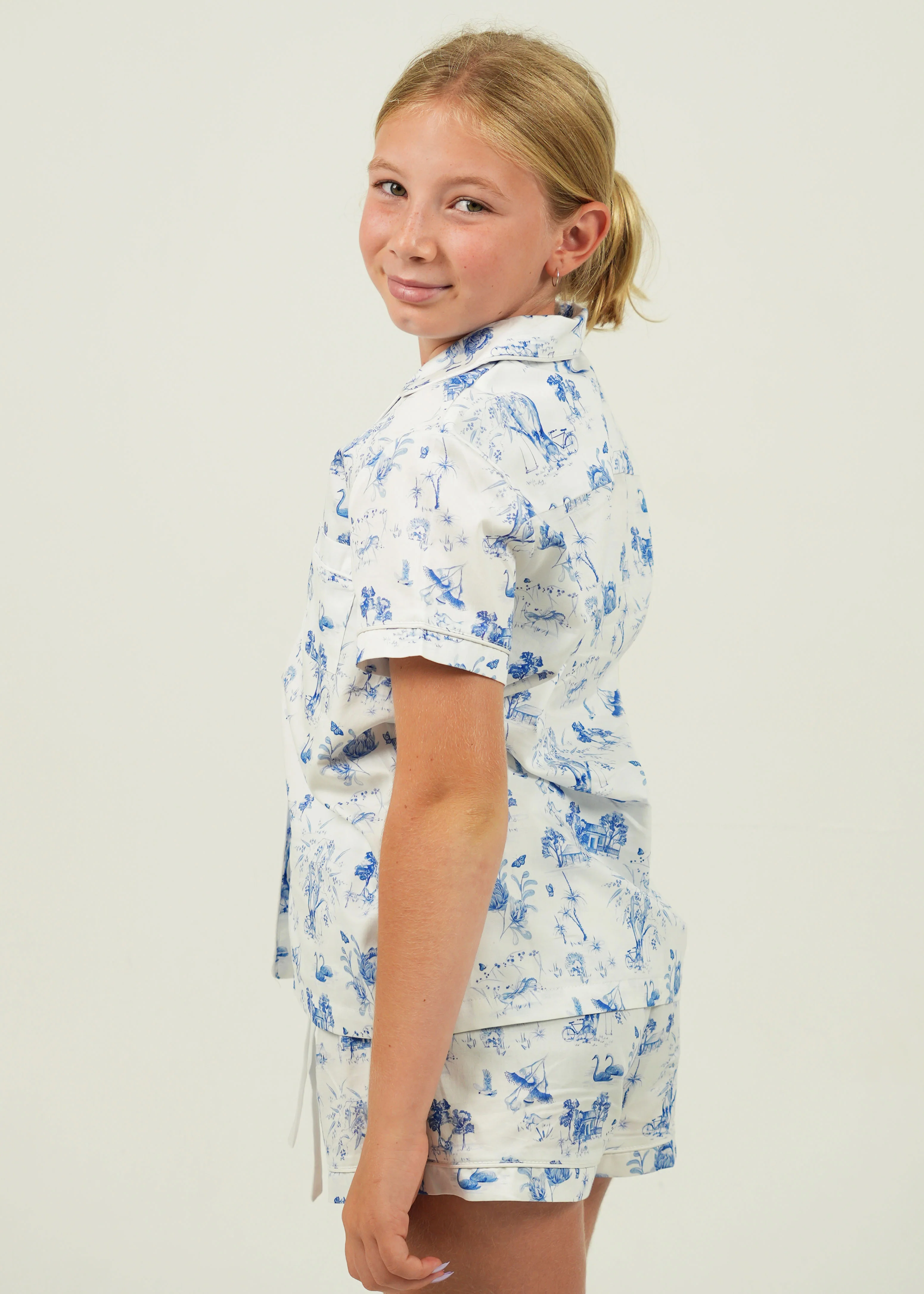 Girls Coming Home Cotton Short Pyjama Sets - Image 3