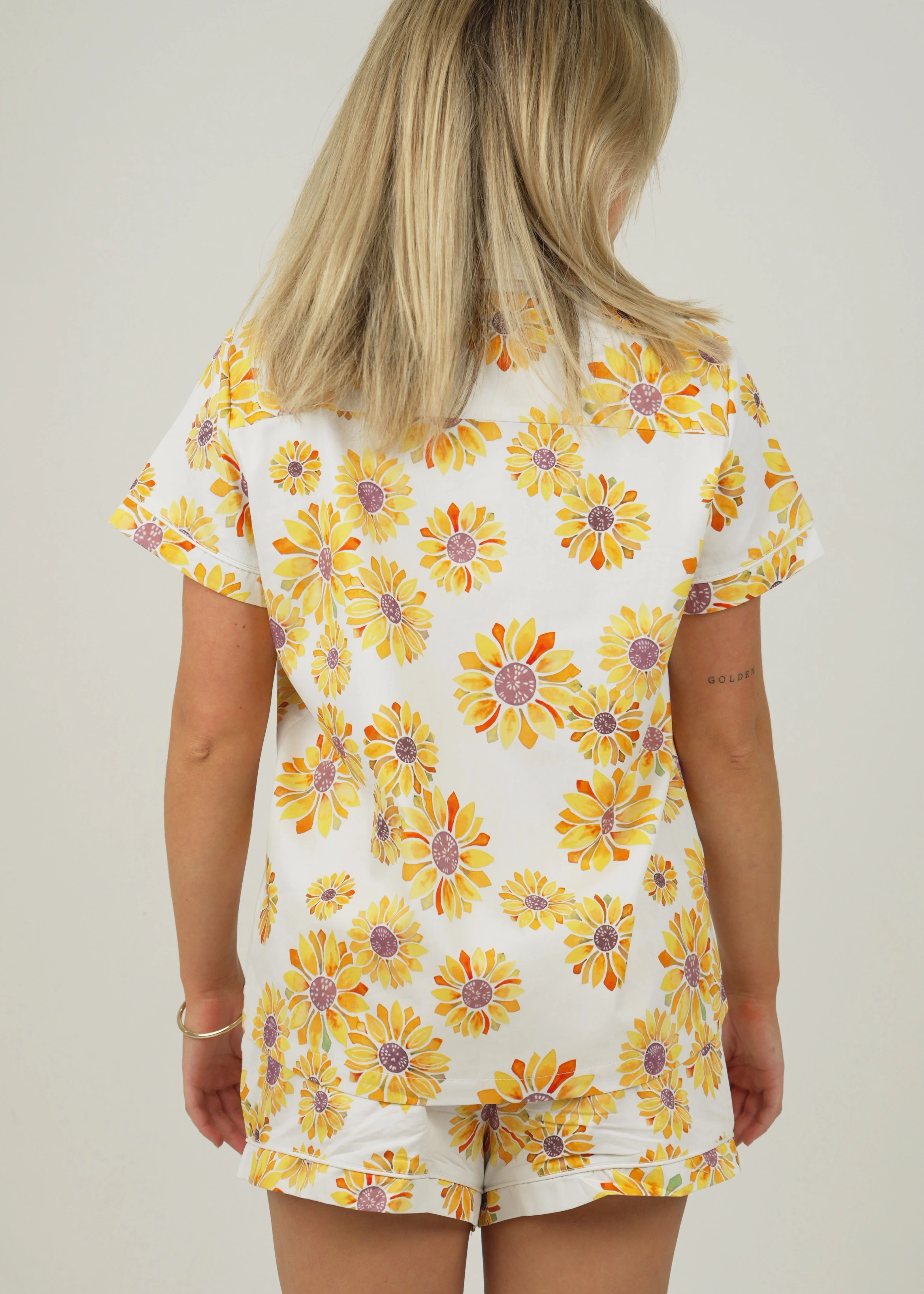 Sunflower Cotton Short Pyjama Set - Image 3