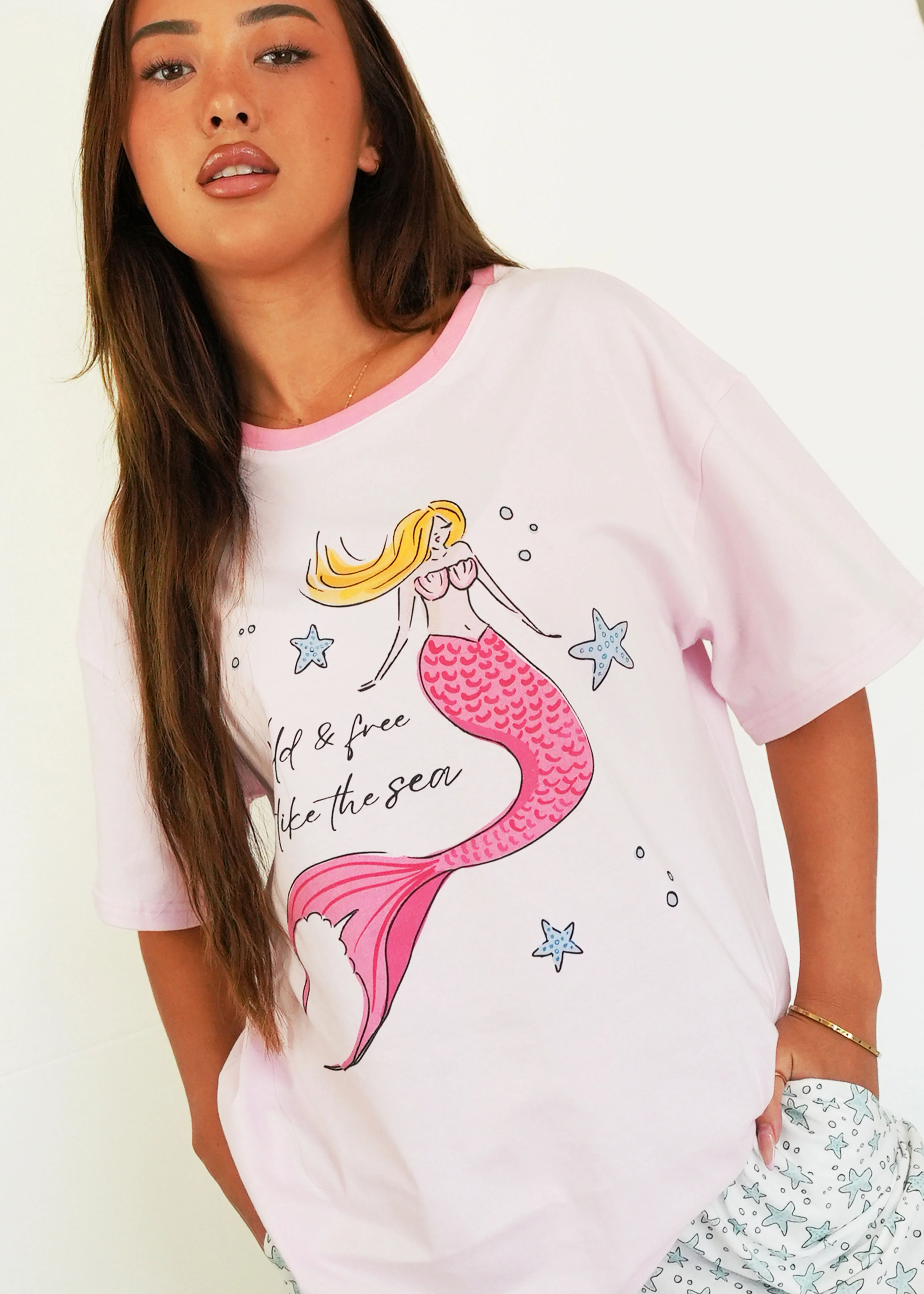 Wild and Free T-Shirt & Long Pants PJ Set - Image 3