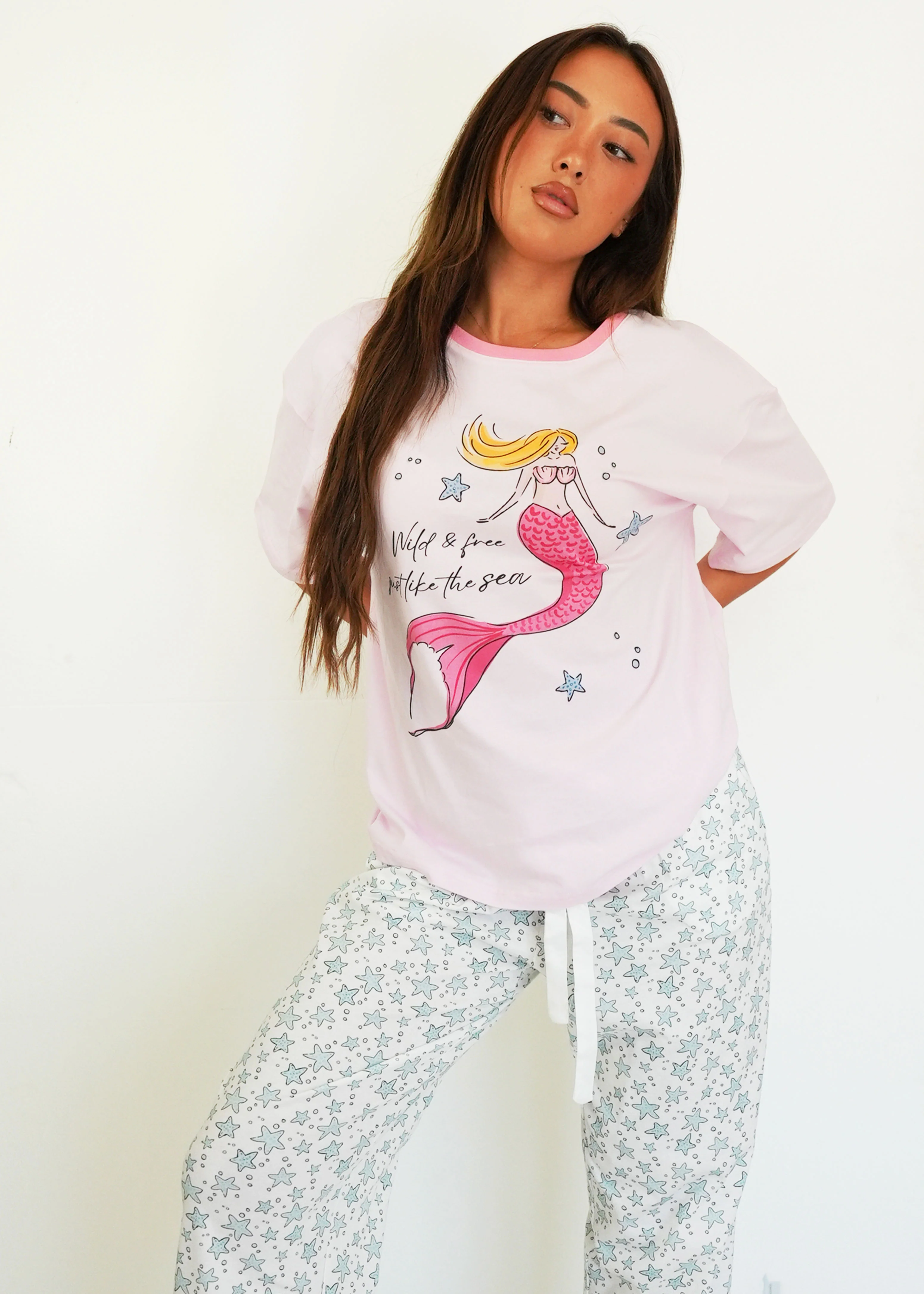 Wild and Free T-Shirt & Long Pants PJ Set - Image 4